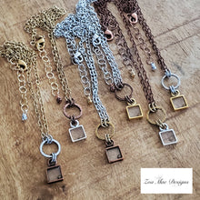 Load image into Gallery viewer, Assortment of Mixed Metal Mustard Seed Necklaces.
