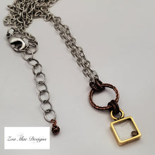 Load image into Gallery viewer, Mixed Metal Mustard Seed Necklace
