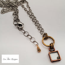 Load image into Gallery viewer, Mixed Metal Mustard Seed Necklace Style D.
