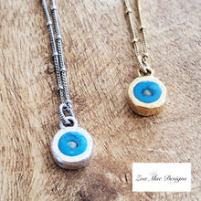 Load image into Gallery viewer, Mustard Seed Necklaces on wooden background.
