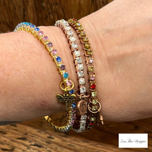 Load image into Gallery viewer, Crystal Wrapped Bangles
