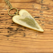 Load image into Gallery viewer, Faux Agate Heart Necklace

