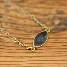 Load image into Gallery viewer, Mica Swirl Choker in Antique Gold
