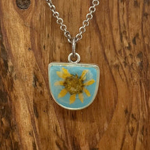 Load image into Gallery viewer, Long Grande Sunflower Necklace
