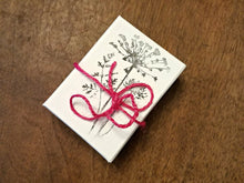 Load image into Gallery viewer, Hand stamped gift box.
